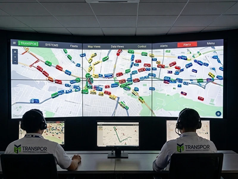 Transporte de personal monitoreo